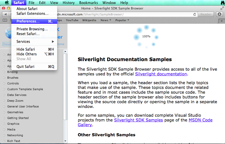 Silverlight for mac os x